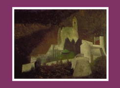 Castel Telvana Borgo Valsugana (olio su tela)
